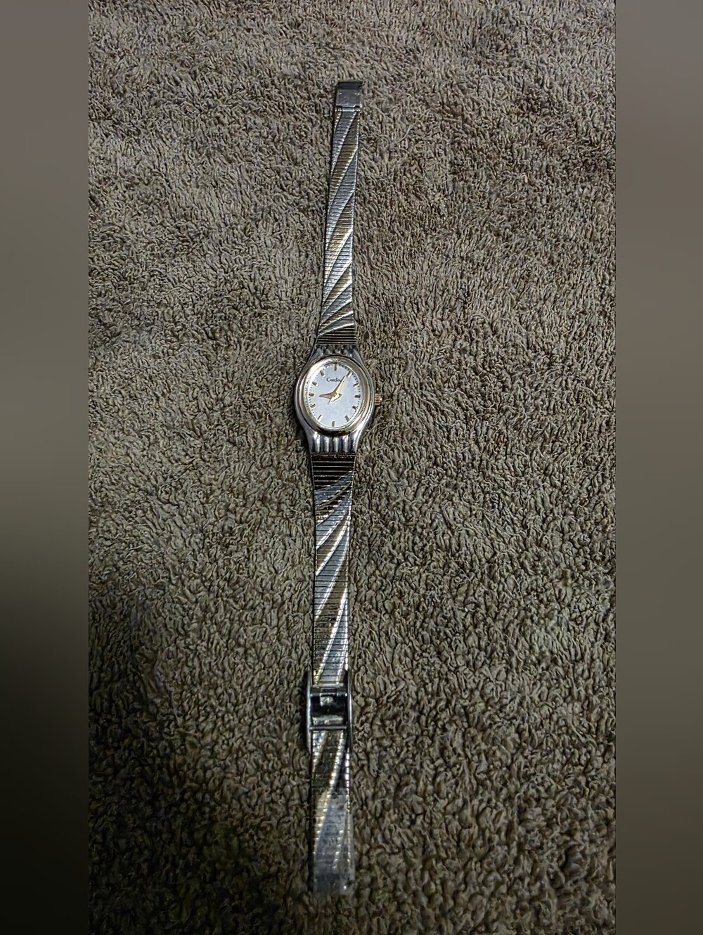 Cardinal Classic Silver-Tone Women's Dress Watch - White Dial